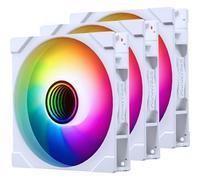 Phanteks M25-140 Gen2 D-RGB PWM Reverse Pack Triple Ventilador Suplementario 140mm Blanco