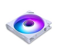 Phanteks M25-140 Gen2, ventiladores de refrigeración ARGB de alto rendimiento de 140 mm, marco de ventilador unificado en cadena de margarita, cubo de espejo infinito, conexión de cable único, color