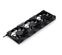 PHANTEKS M25 Ventilador PC 120 mm Pack de 3 - Ventilador PC Gaming Negro | Ventilador PWM - hasta 2.000 RPM - Sistema Modular - Alto Flujo de Aire - Baja Vibración - Silencioso