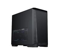 Phanteks (PH-EC200AC_BK01) Eclipse P200A Performance, diseño de Malla Ultrafina de Alto Flujo de Aire, Torre Mini-ITX, Ventiladores de Caja Negra de 120 mm, Negro