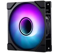 PHANTEKS Ventilador de PC M25 Gen2 de 120 mm RGB - Ventilador de PC para juegos negro | Ventilador PWM - hasta 2.000 RPM - Sistema modular - Alto flujo de aire - Baja vibración - Silencioso