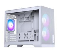 Phanteks XT M3, Compact Micro-ATX Gaming Chassis, High Airflow Performance Mesh, Tempered Glass Window, 3X 120mm D-RGB Fans, White