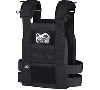 Phantom Athletics - Chaleco para lastre, con distintos pesos, fácil de ajustar, color Chaleco de entrenamiento con placas de peso de 6 kg (13l)., tamaño talla única