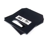 Phantom Athletics - Chaleco para lastre, con distintos pesos, fácil de ajustar, Unisex, PHVEST00609, Juego de placas de peso de 9 kg (20 lb) sin chaleco