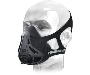 Phantom Athletics Training Mask - Aumente su Rendimiento en el Deporte - Negro - M