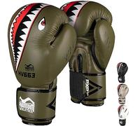 Phantom Fight Squad Guantes de Boxeo MMA Thai Boxing Gloves | Hombres (Fight Squad - Army, 12 Oz)