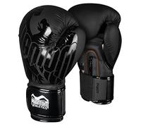 Phantom German Eagle Guantes de Boxeo | Guantes de Boxeo MMA Muay Thai | 10-16 oz | Hombres - Negro