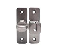 (Phantom Gray) Easy to Installion Push Pull Door Lock Catcher without Drilling Fit Various Door Thicknesses for Home Accessory Rich gold