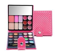 PhantomSky 32 Colores Sombra De Ojos Paleta de Maquillaje Cosmética con Corrector y Rubor y Brillo de labios #1 - Perfecto para Uso Profesional y Diario