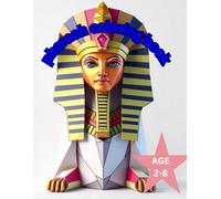 pharaoh coloring book: "A Fun Ancient Egypt Coloring Adventure for Kids Ages 2-8""Color & Learn: Ancient Egypt and the Mighty Pharaohs"