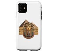Pharaoh Tutankhamun Egypt History Pyramids Art Design Carcasa para iPhone 11