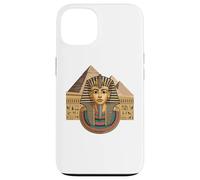 Pharaoh Tutankhamun Egypt History Pyramids Art Design Carcasa para iPhone 13
