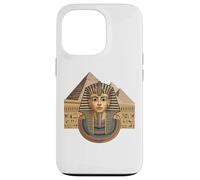 Pharaoh Tutankhamun Egypt History Pyramids Art Design Carcasa para iPhone 13 Pro