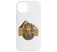 Pharaoh Tutankhamun Egypt History Pyramids Art Design Carcasa para iPhone 14 Plus