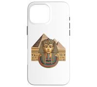 Pharaoh Tutankhamun Egypt History Pyramids Art Design Carcasa para iPhone 16 Pro MAX