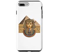 Pharaoh Tutankhamun Egypt History Pyramids Art Design Carcasa para iPhone 7 Plus/8 Plus