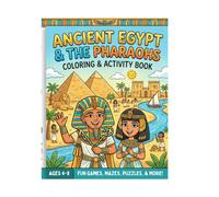 pharaohs coloring and activity book