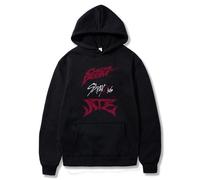 PHARCOYOU Stray Kids Ate Chk Chk Boom Dominate World Tour - Sudadera de manga larga para mujer y hombre, Negro, S