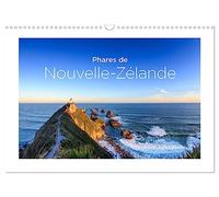 Phares de Nouvelle-Zélande (Calendrier mural 2026 DIN A3 vertical), CALVENDO calendrier mensuel: Les plus beaux phares de la côte néo-zélandaise.