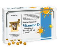 Pharma Nord ActiveComplex Vitamina D Colecalciferol 1600UI 80 Perlas