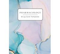 Pharmacology Drug Card Notebook: 200 Drug Card Templates for Nursing Students | Pharmacology Notes, Medication Study, Clinical Rotations & NCLEX Prep