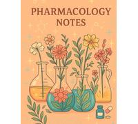 Pharmacology Notes for Nursing Students: A Modern 8.5” x 11” Planner & Notebook | Includes Belongs to Page, Nursing Pharmacology Notebook, and Ample Notes Section