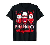 Pharmacy Squad Funny Valentine's Day Pharmacist Technician Camiseta