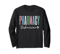 Pharmacy Technician Certified Pharm Tech Pharmacist Manga Larga