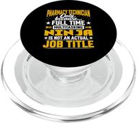 Pharmacy Technician Job Title - Funny Pharmacist PopSockets PopGrip para MagSafe