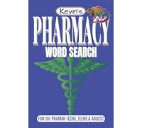 Pharmacy Word Search Puzzle Book: Word Searches with Easy to Read, Large Print about Pharmacy Science, Pharmacists, Medicine and More! | 6 x 9 inches | 110 pages | 55 Puzzles | Pharma-Fun!