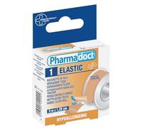 Pharmadoct - Rollo de tela (5 m x 1,25 cm, 18 unidades)