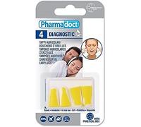 Pharmadoct - Tapones para los oídos, 1 pack de 4 unidades