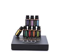 Pharmahealth Aceites esenciales 100% orgánicos puros de 10 ml (8 unidades de aceite esencial)