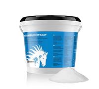 PharmaHorse Citrato de magnesio | Sistema nervioso | Capacidad de concentración | Músculos y huesos | Sin dopaje | 1000 gramos