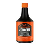 Pharmakas Jabón yodo para caballos | 500 ml | Jabón para limpieza de Mauke y podredumbre | Con glicerina para la humedad | Cuidado respetuoso con la piel y el pelaje | Con PVP yodo