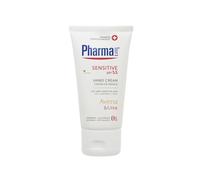 PHARMALINE Crema de manos Sensitive piel sensible o irritada 75ml | Crema de manos hidratante para pieles sensibles o irritadas. Sin siliconas ni parabenos - Crema de manos reparadora - Aven 10% Urea