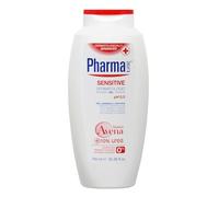 PHARMALINE Gel de baño piel sensible o irritada Sensitive 750ml con avena sativa y urea - Sin Siliconas ni Parabenos