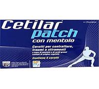 PHARMANUTRA Suplemento dietético Cetilar Patch Mentol, Multicolor, 1 unidad (5 Parches)