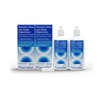 Pharmaset Pharmaset Unique Solution With Hyaluronic Acid For Soft Contact Lenses 2 X 360ml