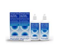 Pharmaset Pharmaset Unique Solution With Hyaluronic Acid For Soft Contact Lenses 2 X 500ml