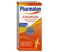 Pharmaton Complex 100 comprimidos - Suplemento Vitaminico, Energía, Vitalidad