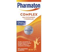 Pharmaton Multivitamínico Complex con Ginseng – Energía física y mental – 100 comprimidos