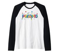 PharmD Doctor of Pharmacy Groovy Tie Dye Farmacéutico Camiseta Manga Raglan