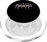 PharmD Doctor of Pharmacy Groovy Tie Dye Farmacéutico PopSockets PopGrip para MagSafe