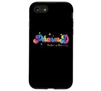 PharmD Doctor of Pharmacy Tie Dye Groovy Farmacéutico Carcasa para iPhone SE (2020) / 7/8