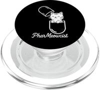 PharMeowcist Cute Cat Medicine Farmacia Farmacéutico PopSockets PopGrip para MagSafe