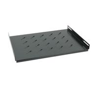 Phasak - Bandeja fija 1U para rack de 600 mm de fondo externo - negra