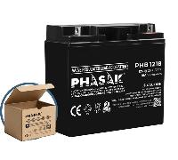 Phasak Batería para SAI PHB 1218 12 V - Marca EAN: 5605922014330