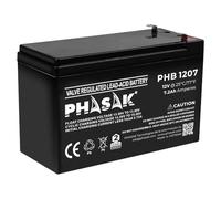 Batería Phasak PHB 1207 compatible con SAI/UPS PHASAK según especificaciones