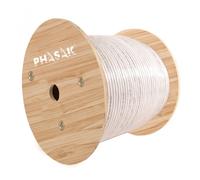Phasak - Bobina Cobre 100% Sólido S/FTP Certificada LSZH AWG23 Cat.6A 305 m cable de red - PHR 660